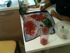 Preparazione Tabasco: fase 1